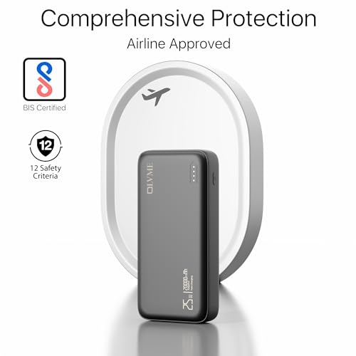 Image of OLVME Premium 20000mAh PD Power Bank |for iPhone,Samsung 50% in 30min| PD C to C Cable | 2 Type- C Port + 1 USB A 22.5W | Universal Mobile Compatible | Soft Matte Touch Black,