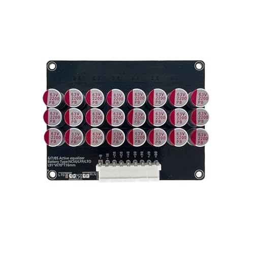 LDHJBNAC 5.5A 6S-8S Active Equalizer Balancer Cells Balancer Lifepo4 Lipo LTO Battery Energy Capacitor Lithium Pack Accessories