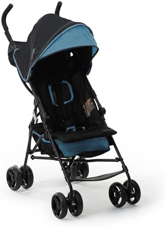 Summer Infant Infant 3Dmini Convenience Stroller, Blue/Black – Li...