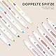 Whiteboard Marker von SmartPanda – Whiteboard Stifte, Folienstift Abwischbar - Doppelspitze, Breite und Feine – Abwischbare Stifte, non Permanent Marker, Whiteboardmarker – 12er Set
