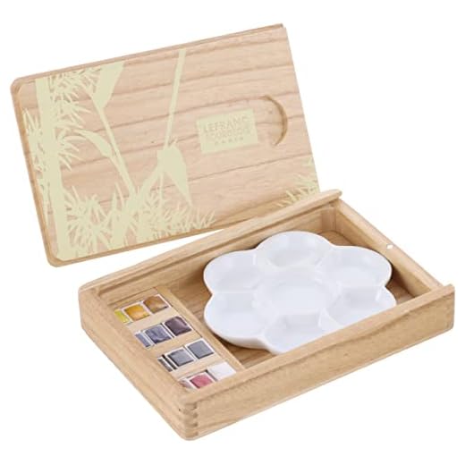 Lefranc & Bourgeois 601662 - Estuche de 12 acuarelas