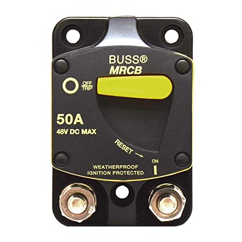 Blue Sea Systems Breaker, 187, Surface Mnt Dc 50A #TOP7