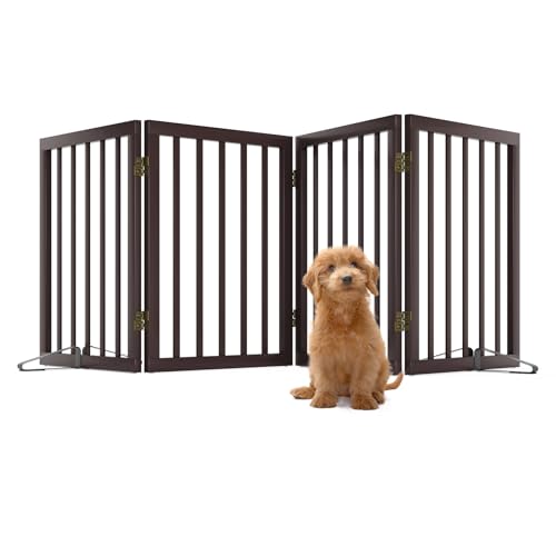 Mino Kesper Freistehendes Hundegitter 4 Paneele