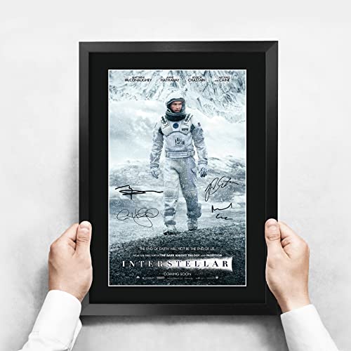Photo Interstellar Matthew McConaughey cadre A3 pour déco cinéma maison - 3