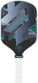 PIXA Renegade T-700 Carbon Face Pickleball Paddle; 16mm; Intermediate/Advanced; Friction Surface, Max Power, Control, and Spin; Great Gift!