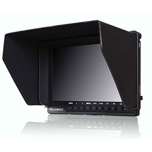 Feelworld Fw760 7 Inch On-Camera Monitor, 1920X1200, 4K Hdmi, Full Hd, Ultra-Thin, Hdmi Lock, Built-In Sunshade #TOP2