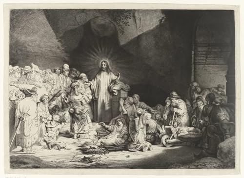 Impressions d'art mural Prêcher le Christ pour habiller un grand mur vide 60x90cm