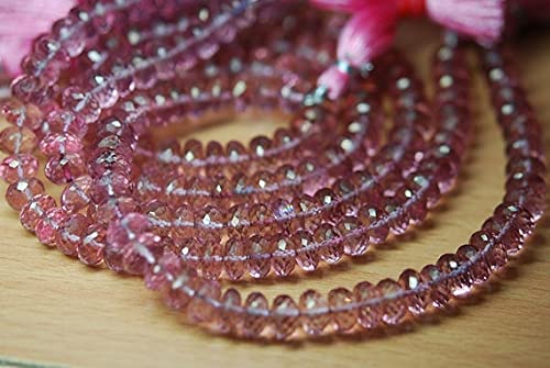Quartz rose mystique 7-8mm LKBEADS : perles régulières sans défauts