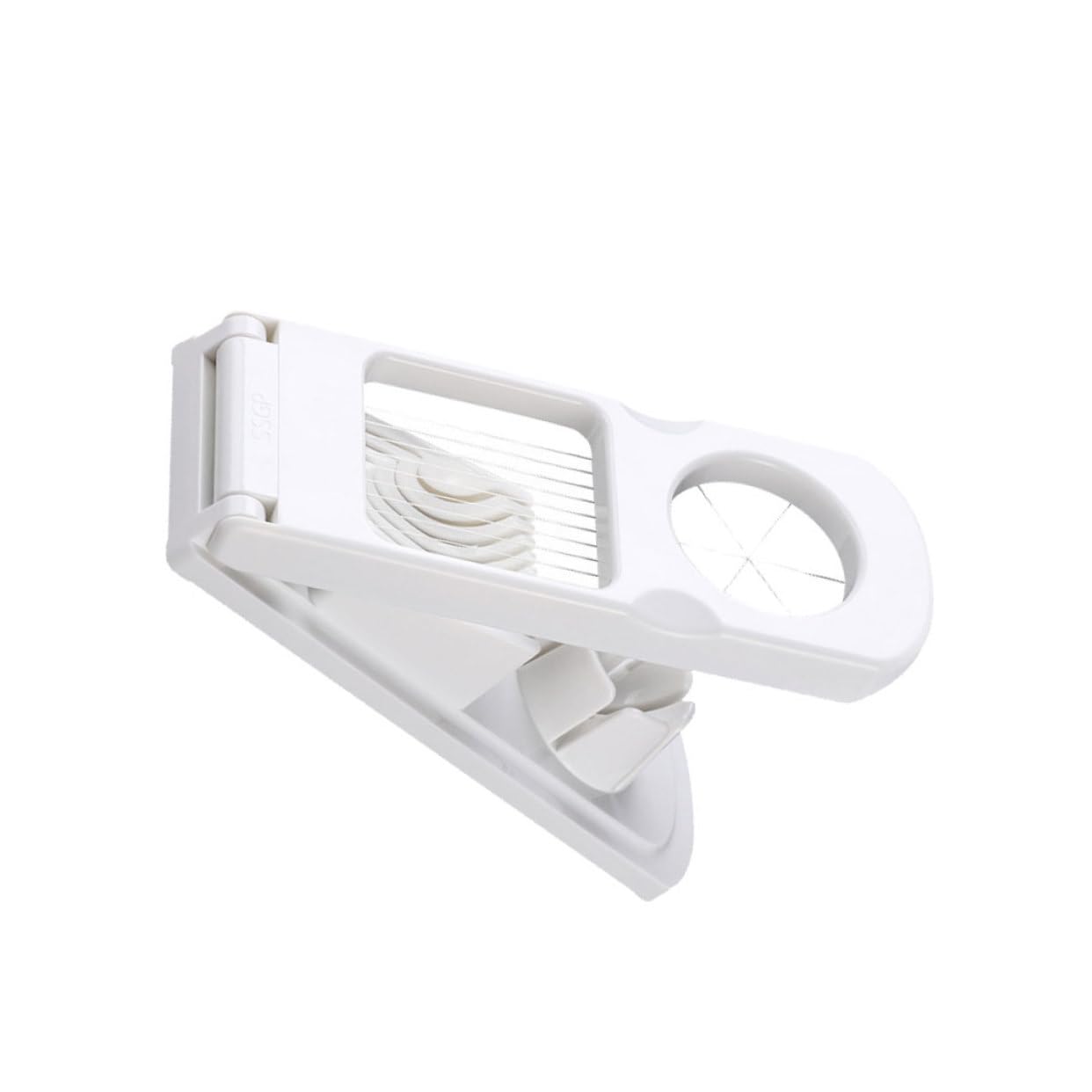 VINTORKY Egg Slicer Stainless Steel Egg Opener Tool Egg Separator Multi-function Egg Cutter Dishwasher Safe Kitchen Tool