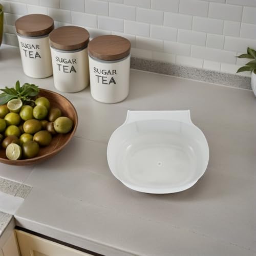 Contenedor colgante de basura para cocina, pack de 2, gris miniatura 6