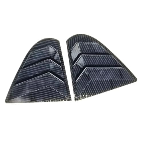 Cache volet lunette arrière Mitsubishi Lancer EX X EVO decoration look carbone 2008-2018