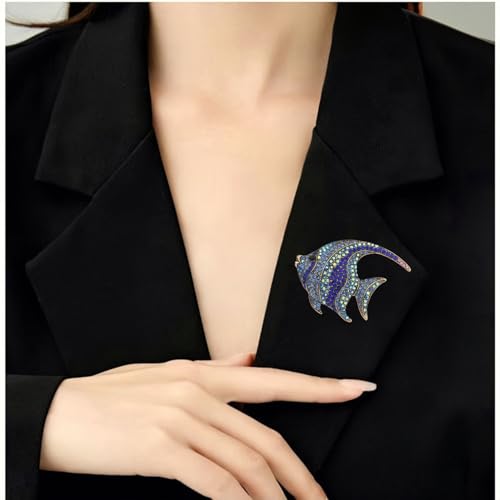 Image of Brooch Pins For Women Fashion Elegant Brooches Lapel Badges Coat Sweater Scarves Shawl Dress Accessory Wedding Party Prom Jewelry