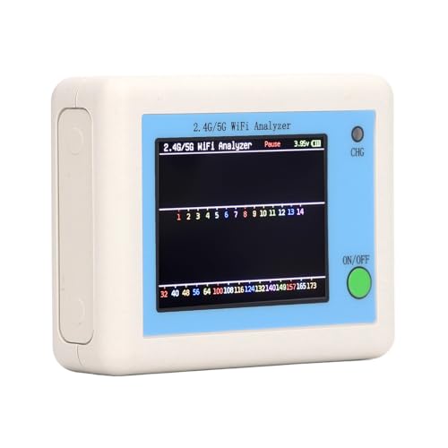 Image of 2.4G 5G Spectrum Analyzer with 2.4 Inch TFT Screen for WiFi Network Analysis and IT Diagnostics