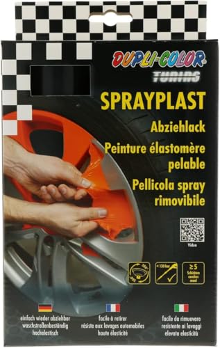 DUPLI-COLOR 388132 Set Sprayplast Carbon seidenglänzend 2x400 ml