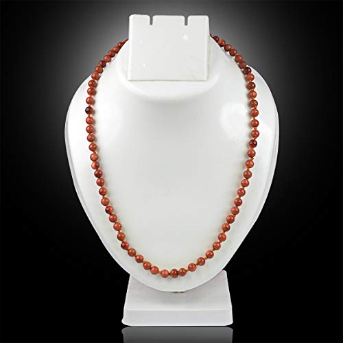Image of Reiki Crystal Products Natural Reiki Feng-Shui Mala Necklace 6 mm Crystal Stone 108 Bead Jaap Mala for Men and Women