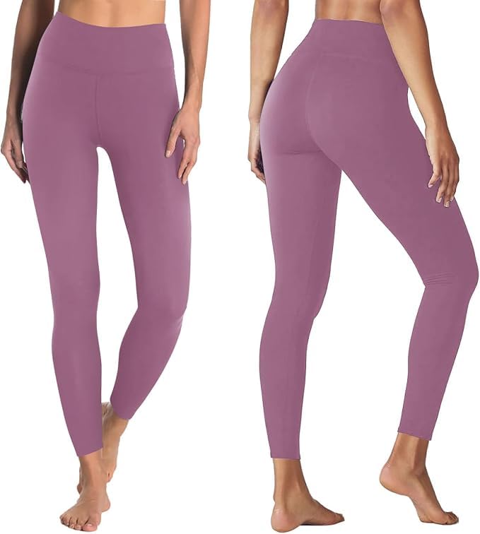 Image of GAYHAY High Waisted Leggings with Pockets for Women - Buttery Soft Yoga Pants for Gym Workout, Athletic Running
