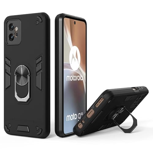 Image of NDCOM for Moto G32 Cover - Premium Motorola G32 Back Cover, Enhance Your Device with Our Moto G32 Back Cover Ring Holder Case