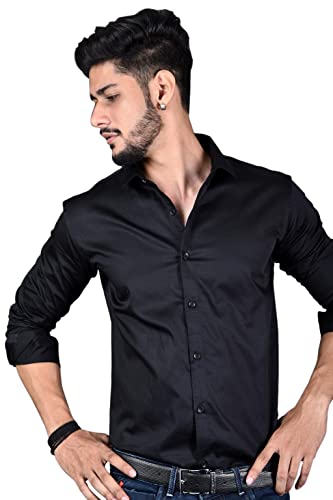 Image of BE ACTIVE Men's Solid Regular Fit Shirt
