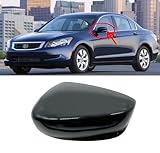 Replacement For Honda Accord 2008-2012 Left Driver Door Side Rear View Mirror Cover Cap