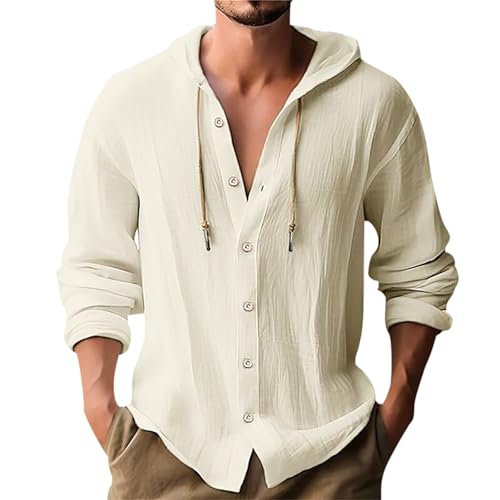Chemise en lin homme manches longues pour rester au frais tout l'été