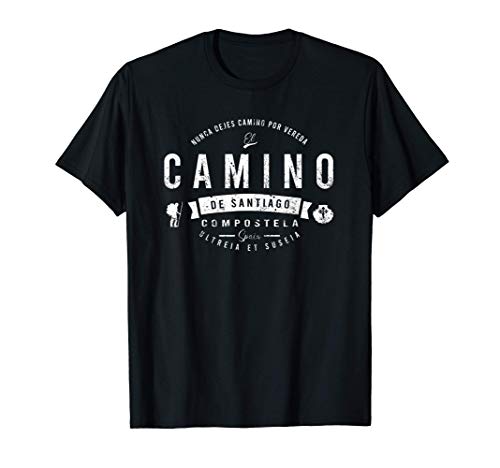 El Camino de Santiago Buen Camino Compostela regalo Maglietta