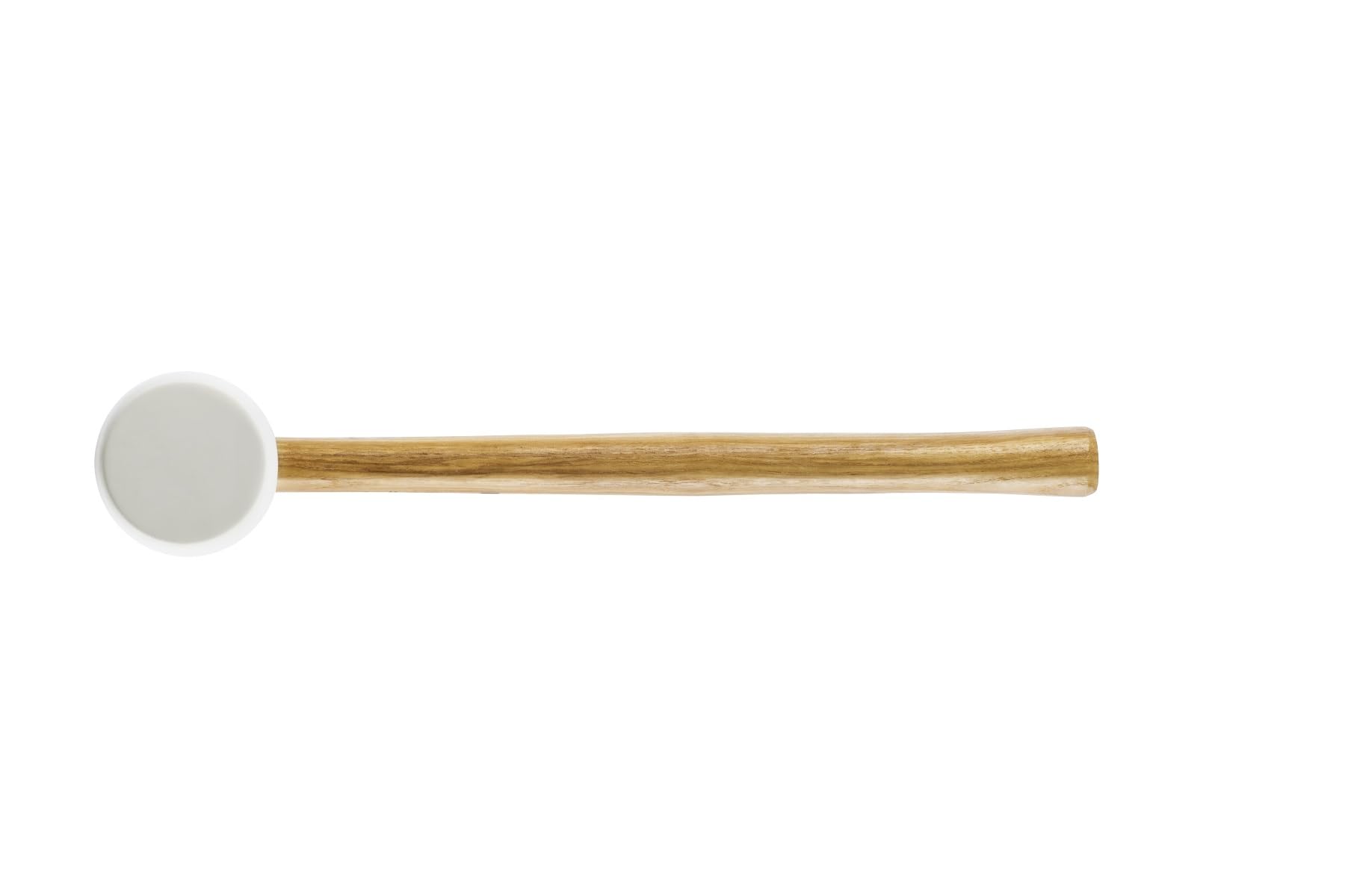 Martello in gomma professionale ad alte prestazioni, 450 g, 600 g, con manico in legno di frassino, nero e bianco, perfetto per pavimentatori e artigiani (martello in gomma da 450 g)