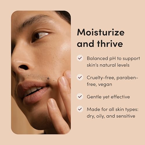 hims High Tide Hydrating Daily Cleanser - With Hyaluronic Acid & Squalane - Moisturizing, Non-Stripping Facial Cleanser - Gentle, pH Balanced, Sulfate-Free - 6.8 Fl Oz - Image 3