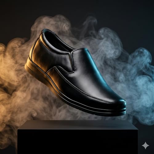 Image of Leatherful Formal Moccasin Shoes for Men | Full Grain Genuine Leather | PU Sole & Nappa Lining | Office | Party | Smart Casual YKMC