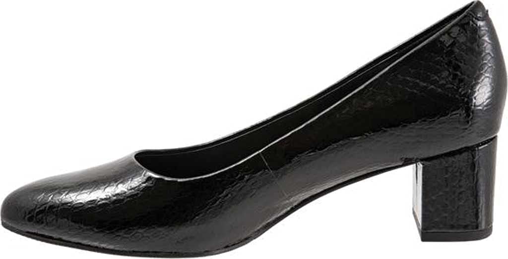 Trotters Women's Kari Pump Black Snake