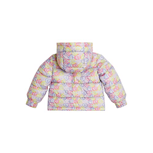 GUESS Girls Printed Hooded Puffer Jacket2