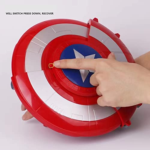 Amarone LF34 Captain America Dart Shooting Shield And 20 Darts Nerf Guns Toy, Kids Boys Toddlers Gun Toys Gift For Easter Basket Age 3-12 Years Old Birthday Holiday Party thumb #1