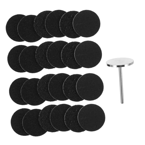 OSOLADY 60-piece Remover Sanding Discs Set Nail Care Pedicure Tools Foot Remover Discs Replacement Sandpaper for Nail Drill Pedicure Supplies