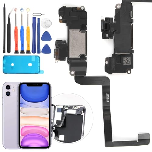 RongZy Altavoz/Ear Speaker para iPhone 11 Auricular Compatible con iPhone 11 Herramientas
