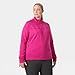 Helly-Hansen Versalite Fleece Jacket Plus - Women's Premium Fleece-Outerwear-Jackets, Cozy Coat, Plus Size, Warm & Stylish, 663 Magenta 2.0-2X