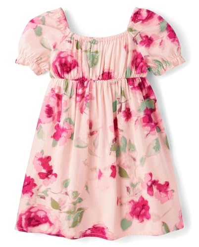 Image of The Children's Place Baby-Girls and Toddler Tiered Dress, Short Sleeve