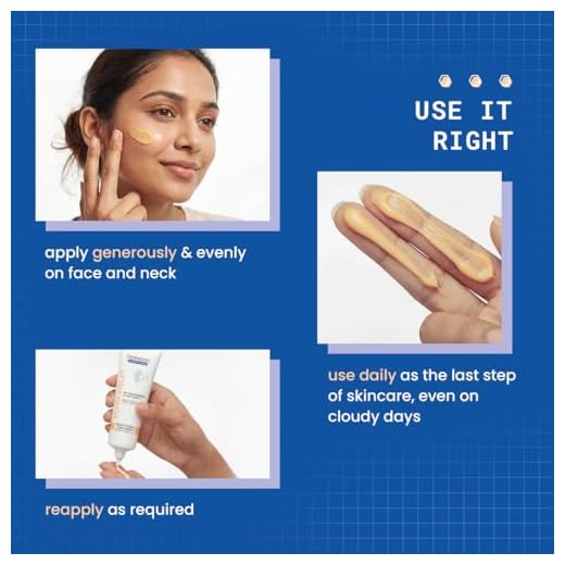 DERMDOC SPF 50 Ultra Violet Brightening Tinted Sunscreen with 4% Niacinamide, 50 gm | PA +++ | With Peach Tint | Lightweight | UVA & UVB Protection | For Medium To Dusky Skin | Improves Skin Texture | Breathable & Weightless Finish