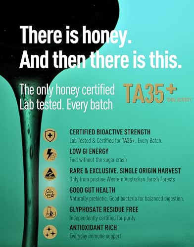 Raw Jarrah Honey TA35+ MGO 2000+ 8.8oz miniatura 2