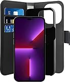 Puro PUROFOLIOMAGIP14PBK - Folio Coque magnetique IP14 Pro Noir
