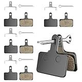 4 Stück Bremsbeläge Fahrrad, Scheibenbremsbeläge, Passend Fahrrad Fahrradbremsen Beläge für Shimano MT200 MT400 MT500 Hohe Empfindlichkeit Scheibenbremse, Fahrrad Bremsbeläge Scheibenbremse Ersatz