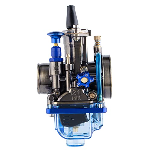 Image of PWK Carburetor Universal Motorcycle Racing Performance Upgrade Carburetor with Carb Jets, 50cc to 250cc 2T 4T Engine Dirt Bike Motocross Motorcycle Scooter ATV Quad Pit Bike Enduro On /Off Road