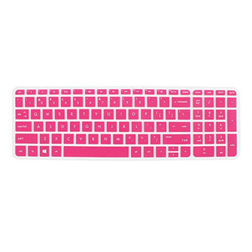 Protector de teclado fucsia para HP Pavilion 15 miniatura 1
