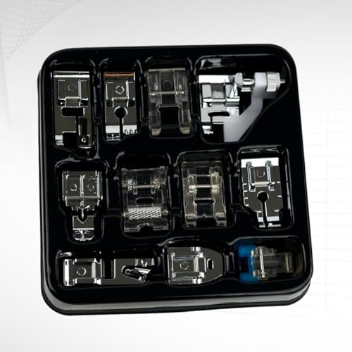 Kit de 11 Piezas de Prensatelas para Máquina de Coser miniatura 7