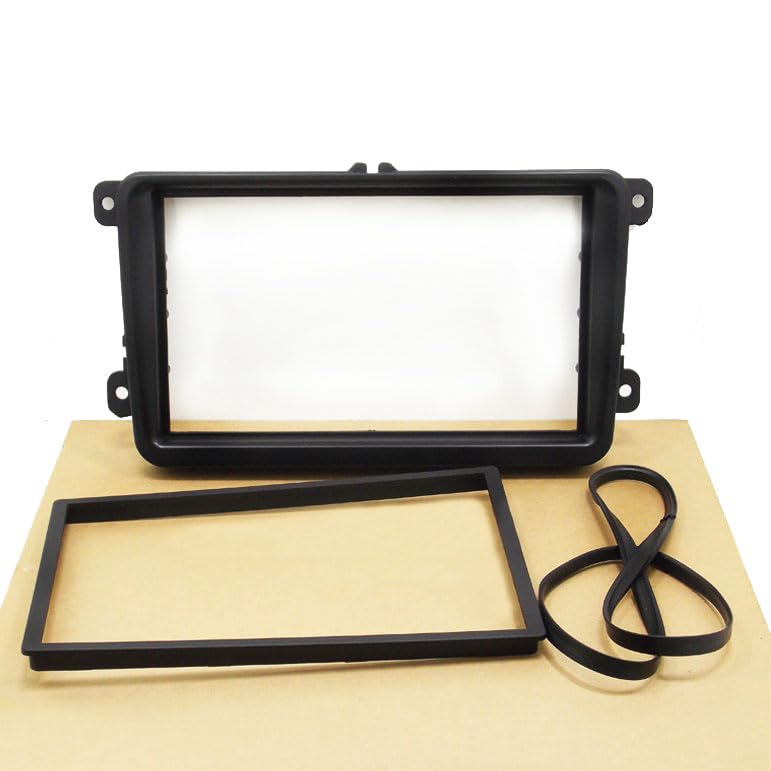 for 178 * 102mm Car 2 Din Radio Multimedia DVD Player Frame Install Kit for Golf for Tiguan T5 - (B)