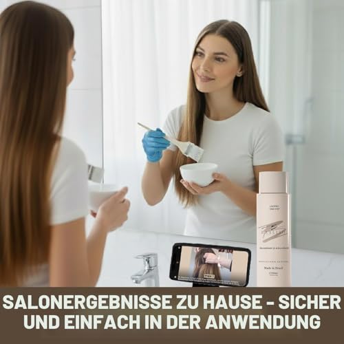 Baaliso Keratin Haarglättung -150ml Keratin Glättung Haar Produkte, Anti Frizz Haarpflege Damen, Brasilianische Haarglättung, Keratins Behandlung für alle Haartypen, bis zu 6 Monate glattes Haar