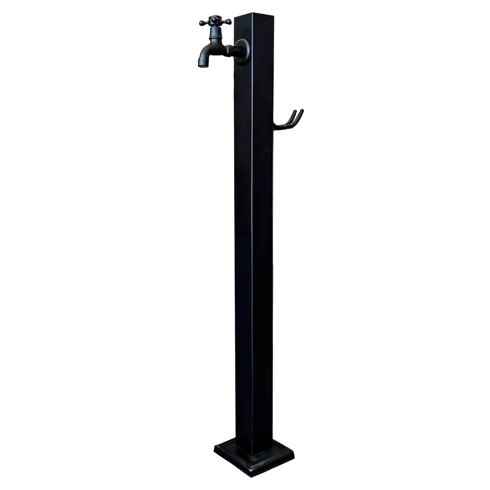 Conector de manguera de agua para jardín al aire libre, grifo de bloqueo, columna de agua cuadrada para riego de patio, sistema de grifo resistente a las heladas para soluciones de riego eficientes