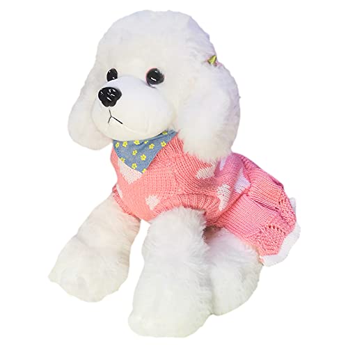 CHBORLESS Dog Sweater Puppy Dress: Warm Pet Small Dogs Clothes Winter Dog Heart Sweater Doggy Sweatshirt Doggie Coat Cat… - Image 5