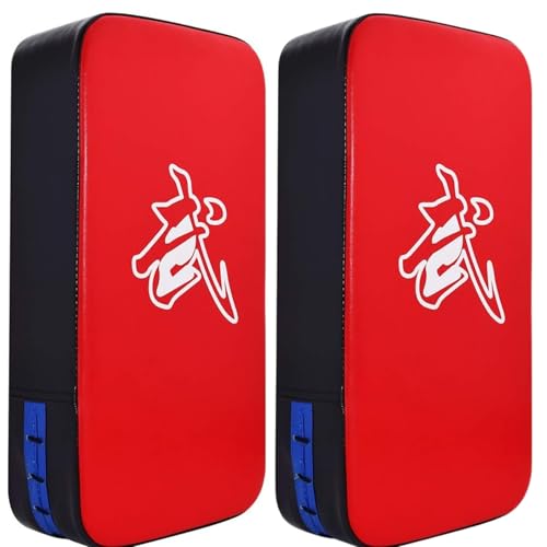 Image of TLBTEK Taekwondo Kick Shield - Muay Thai MMA Karate Kickboxing Training Pads - Curved Leather Strike Shield