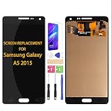 Pour Samsung Galaxy A5 2015 A500 A500F A500M A500FU Écran LCD de Remplacement Kit de Verre Assemblée Kit de Verre Trempé Film Gratuit Colle et Outils