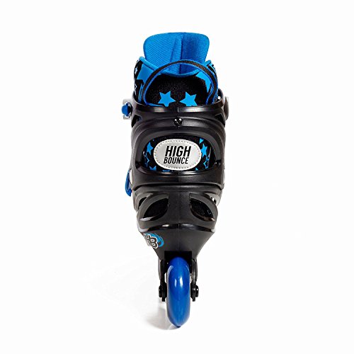High Bounce Adjustable Inline Skate (Blue, X-Large (9-12) ABEC 7) - Thumbnail 3