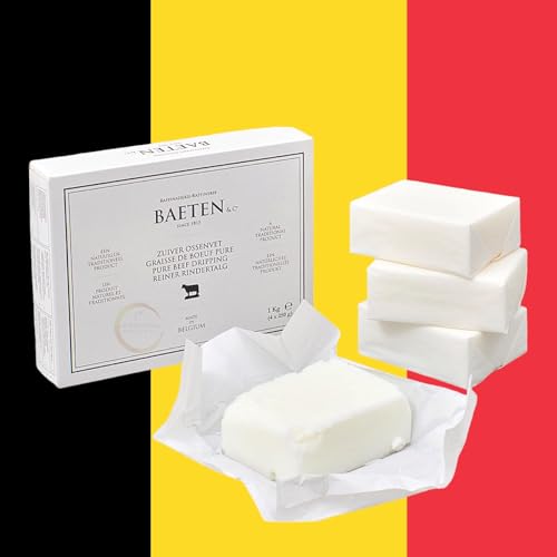 EL PAISITO - Grasa De Vaca 100% - Muy Refinada - Sin Olor - Para Cocinar 1KG